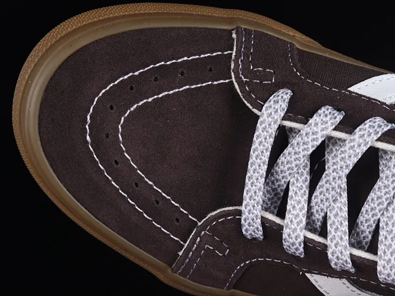 All categories Vans Vans series Vans Mid Vans China Vans SK8-Mid brown rubber retro mid-top professional skateboard shoes VN0A391FCHC